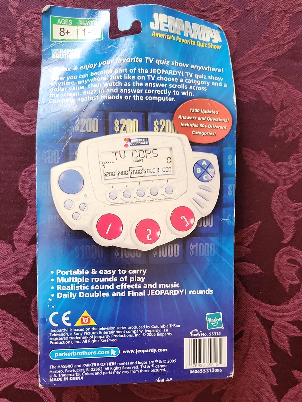 Jeopardy Handheld Game - Picture 2 of 4